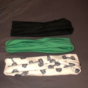 Workout headbands from the BE brand